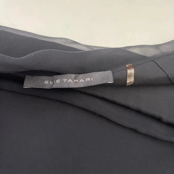 Elie Tahari Silk Layered Skirt Sz 4 EUC - Picture 4 of 8